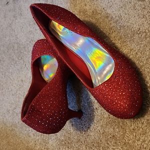 Red Bling Shoes